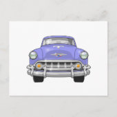 1953 Chevrolet Bel Air Front Uitzicht Briefkaart (Voorkant)