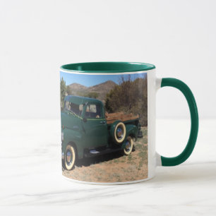 1953 Chevy Pickup Truck green Coffee Mok