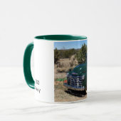 1953 Chevy Pickup Truck green  Coffee Mok (Voorkant links)