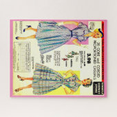 1953 Gimbels Subway Store-jurk, advertentie Legpuzzel (Horizontaal)