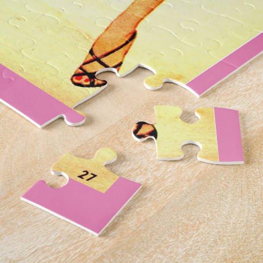 1953 Gimbels Subway Store-jurk, advertentie Legpuzzel (Zijkant)