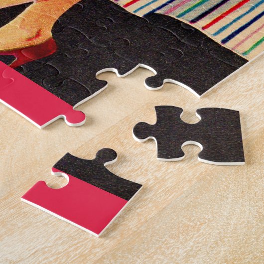 1953 Gimbels Subway Store-jurk en Legpuzzel (Zijkant)