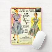 1953 Gimbels Subway Store jurk sale Muismat (Met muis)