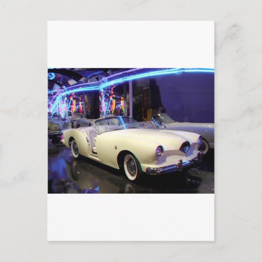 1953 Kaiser Darrin Briefkaart (Voorkant)