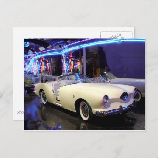 1953 Kaiser Darrin Briefkaart (Voorkant / Achterkant)