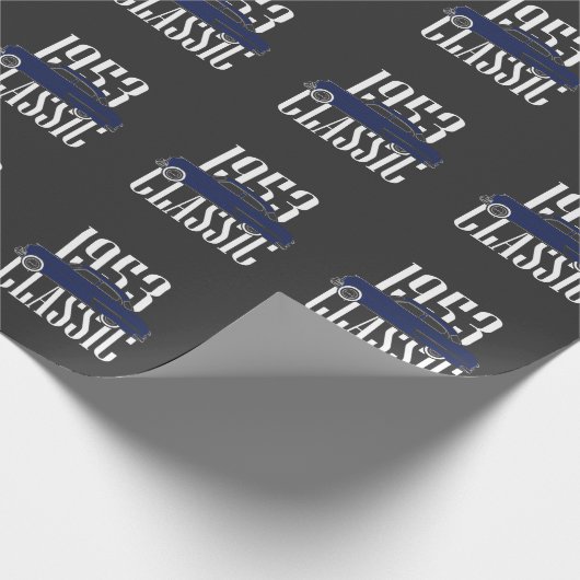 1953 Klassieke auto Cadeaupapier (Hoek)