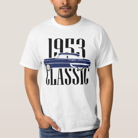 1953 Klassieke auto T-shirt (Voorkant)