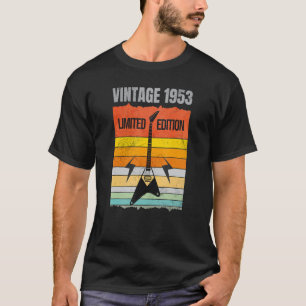  1953 Limited Edition Guitar Musician Birth T-shirt