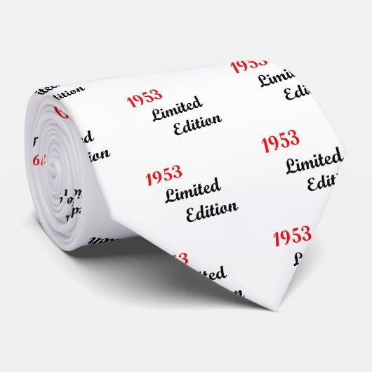 1953 Limited Edition Stropdas (Opgerold)