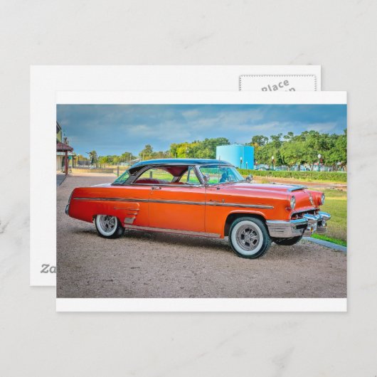 1953 Mercury Monterey Briefkaart (Voorkant / Achterkant)