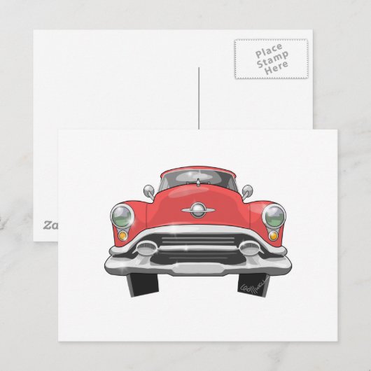 1953 Oldsmobile Briefkaart (Voorkant / Achterkant)