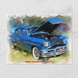 1953 Pontiac Chieftain Briefkaart