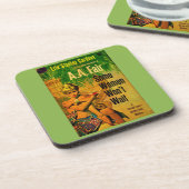 1953 pulp roman cover Enkele vrouwen wachten niet Bier Onderzetter (Linkerzijde)