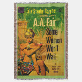 1953 pulp roman cover Enkele vrouwen wachten niet Deken (Voorkant Verticaal)