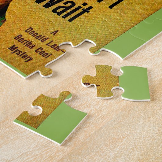 1953 pulp roman cover Enkele vrouwen wachten niet Legpuzzel (Zijkant)