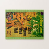 1953 pulp roman cover Enkele vrouwen wachten niet Legpuzzel (Horizontaal)