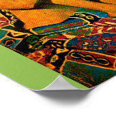 1953 pulp roman cover Enkele vrouwen wachten niet Poster (Hoek)