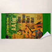 1953 pulp roman cover Enkele vrouwen wachten niet Strandlaken (Voorkant)