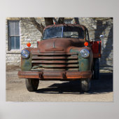1953 Rusty Truck Poster (Voorkant)