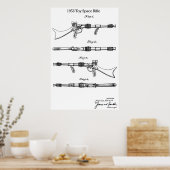 1953 Speelgoed-ruimteriffel Poster (Keuken)