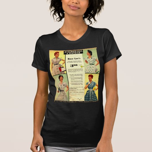 1953 Verkoop en verkoop van kleding voor directeur T-shirt (Voorkant)