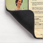 1953 Verkoop en verkoop van kleding voor kleding Muismat (Hoek)