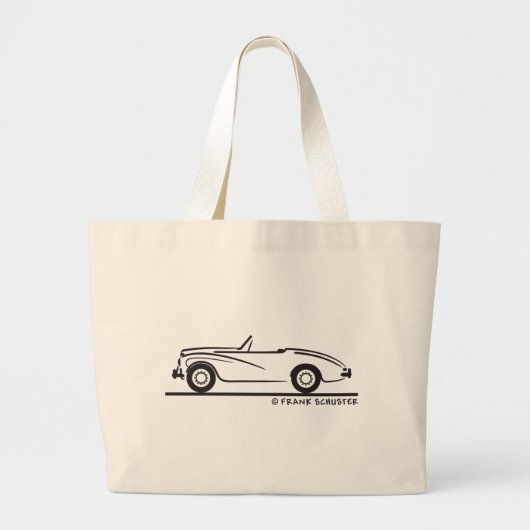 1953 Zonnestralen Alpen Grote Tote Bag (Voorkant)