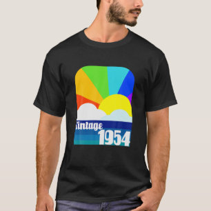  1954 68e verjaardag 68 jaar oude dag t-shirt