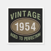  1954 70e geboortedag servet (Voorkant)