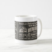 1954 Ad LITTLE TAVERN, College Park, MD Koffiemok (Voorkant rechts)