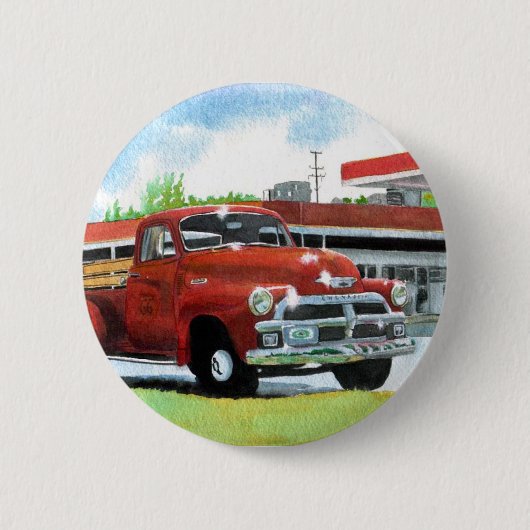 1954 Antiek Truck Button (Voorkant)