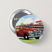 1954 Antiek Truck Button (Voorkant /achterkant)