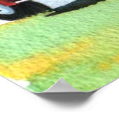 1954 Antiek vrachtwagenafdrukken Poster (Hoek)