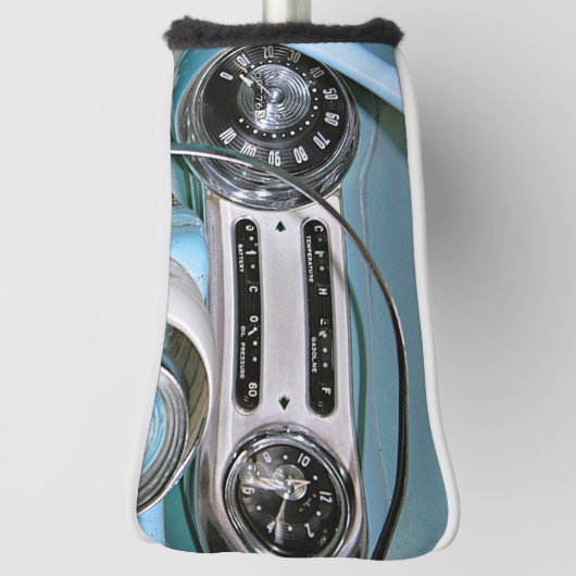 1954 Classic Car Dashboard Golfheadcover (Draai 90)