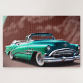 1954 Classic Car Jigzaag Puzzle Legpuzzel (Horizontaal)