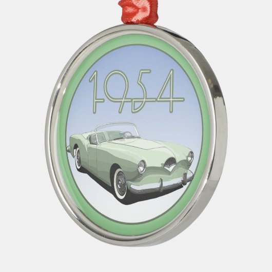 1954 Darrin Metalen Ornament (Links)