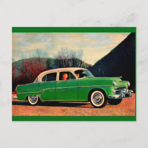1954 Dodge Royal V8 in groen Briefkaart