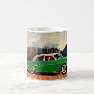 1954 Dodge Royal V8 in groen Koffiemok