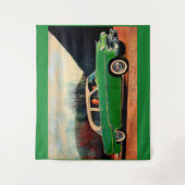 1954 Dodge Royal V8 in groen Wandkleed (Voorkant)