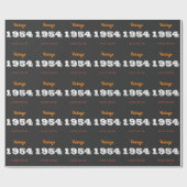  1954 gelimiteerde editie 70th Birthday Gift Cadeaupapier (Vlak)