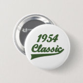 1954 Klassiek Ronde Button 5,7 Cm (Voorkant /achterkant)