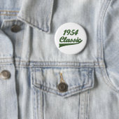 1954 Klassiek Ronde Button 5,7 Cm (In situ)