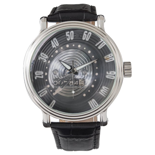 1954 Klassieke Auto Snelheidsmeter Horloge (Voorkant)