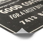 1954 KLEINE TAVERN-winkels in Maryland Poster (Hoek)