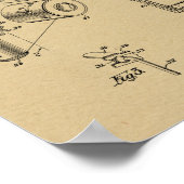 1954 Kunsttekenafdrukken met dubbele camera Poster (Hoek)