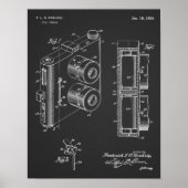 1954 Kunsttekenafdrukken met dubbele camera Poster (Voorkant)