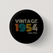  1954 Limited Edition 70th Birthday Button (Voorkant)