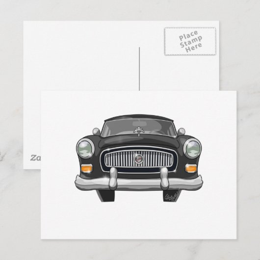 1954 Nash Briefkaart (Voorkant / Achterkant)