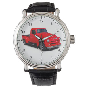 1954 rode vrachtwagen horloge