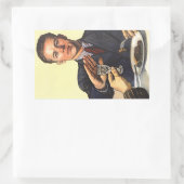 1954 Sovjet-Poster tegen alcohol Rechthoekige Sticker (Tas)